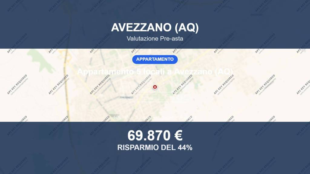 appartamento in vendita ad Avezzano