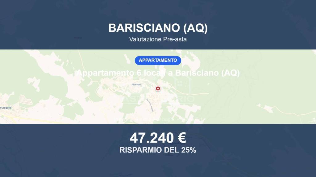 appartamento in vendita a Barisciano in zona San Martino