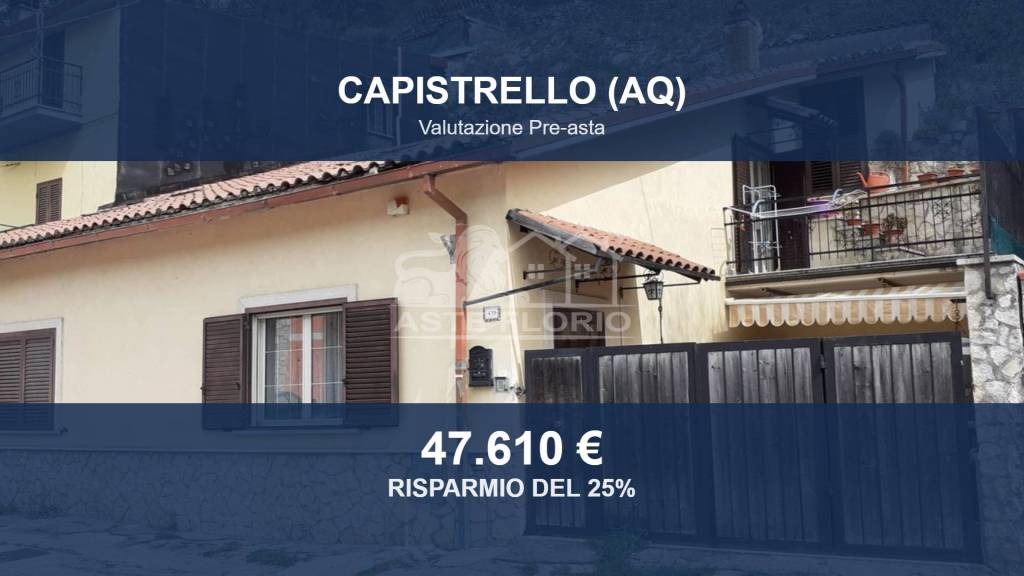 casa indipendente in vendita a Capistrello