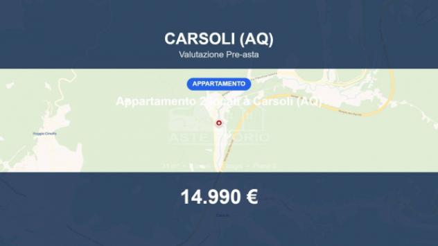 appartamento in vendita a Carsoli