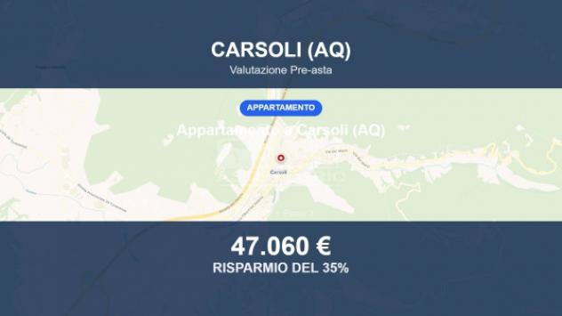 appartamento in vendita a Carsoli