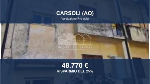 appartamento in vendita a Carsoli