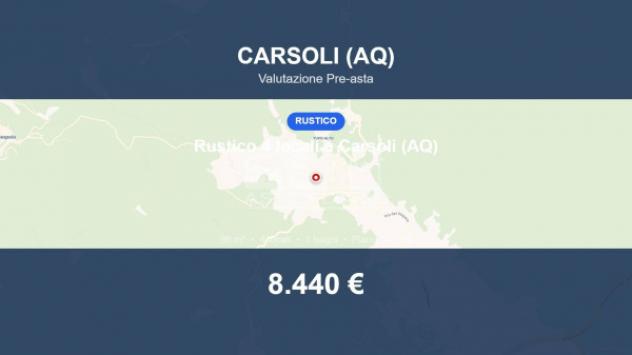 casa indipendente in vendita a Carsoli in zona Tufo Basso