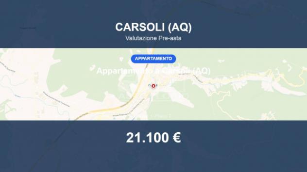 appartamento in vendita a Carsoli