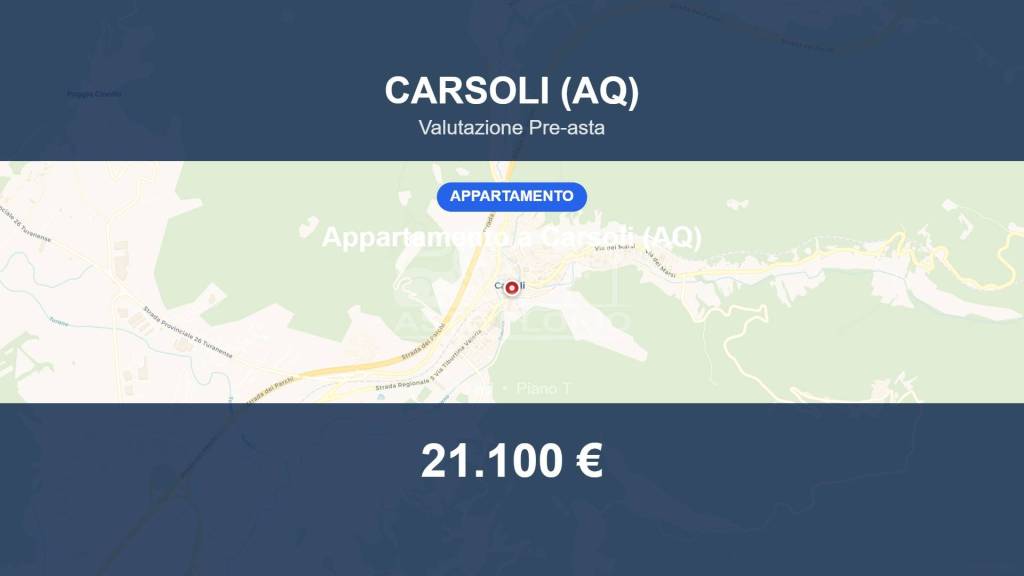 appartamento in vendita a Carsoli
