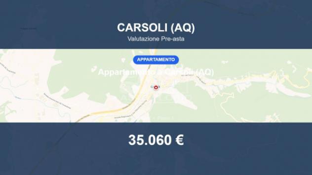 appartamento in vendita a Carsoli
