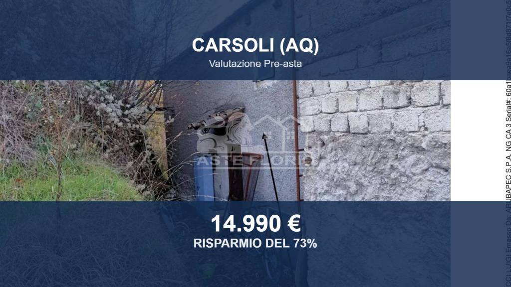 casa indipendente in vendita a Carsoli in zona Tufo Basso