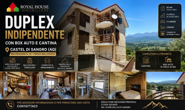 appartamento in vendita a Castel di Sangro