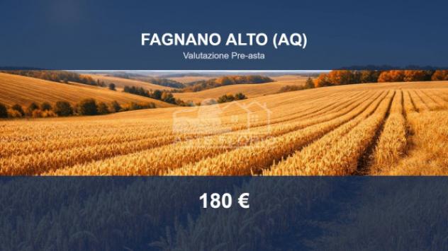 terreno edificabile in vendita a Fagnano Alto in zona Ripa