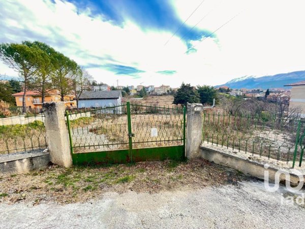 terreno edificabile in vendita a L'Aquila in zona San Sisto