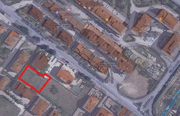 terreno edificabile in vendita a L'Aquila in zona Pettino