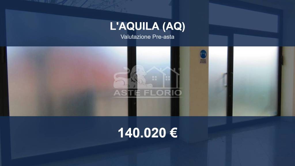 locale commerciale in vendita a L'Aquila in zona San Sisto