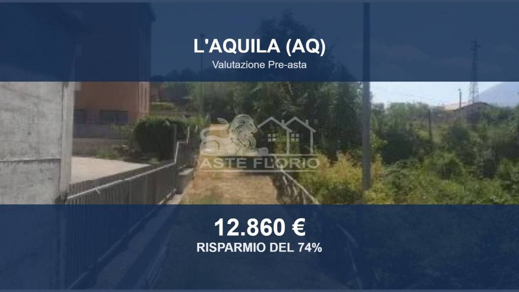 terreno edificabile in vendita a L'Aquila in zona Palombara