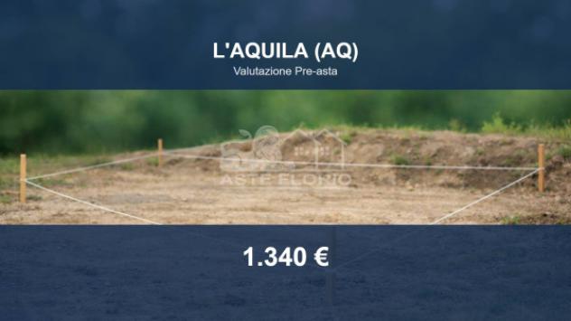 terreno edificabile in vendita a L'Aquila