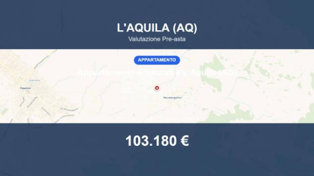 appartamento in vendita a L'Aquila in zona San Sisto