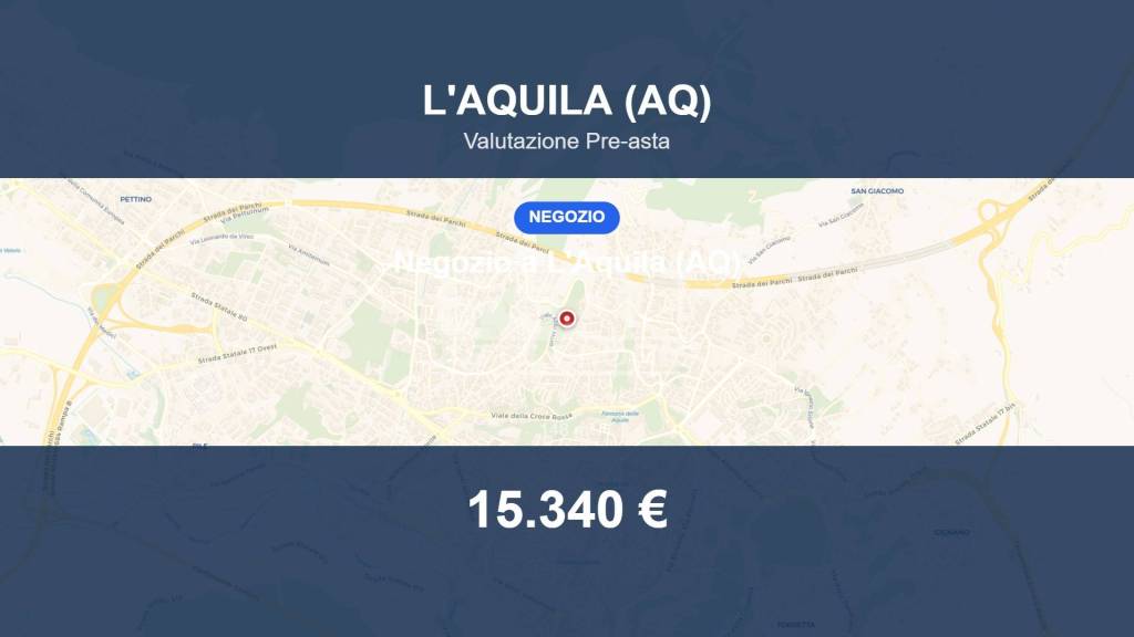 negozio in vendita a L'Aquila