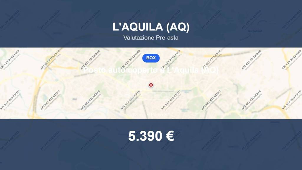 box auto in vendita a L'Aquila in zona San Sisto