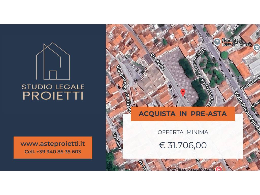 appartamento in vendita a Luco dei Marsi