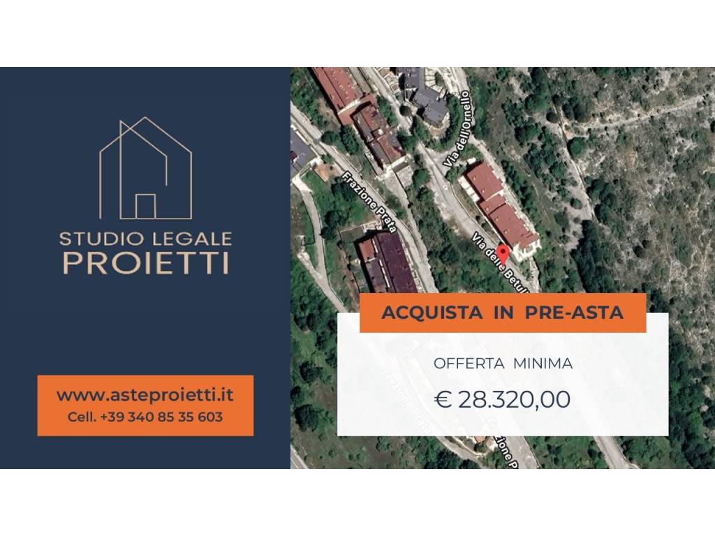 appartamento in vendita a Lucoli in zona Prato Lonaro