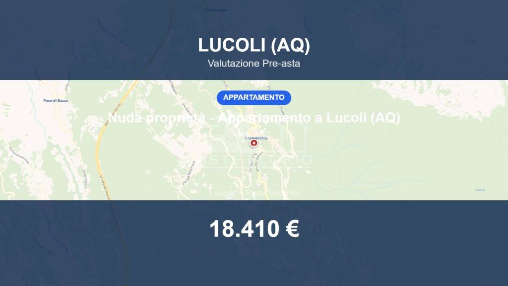 appartamento in vendita a Lucoli in zona Casavecchia