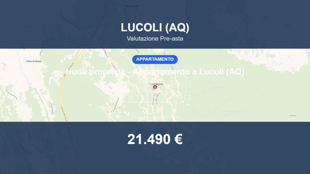 appartamento in vendita a Lucoli in zona Casavecchia