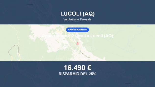 appartamento in vendita a Lucoli
