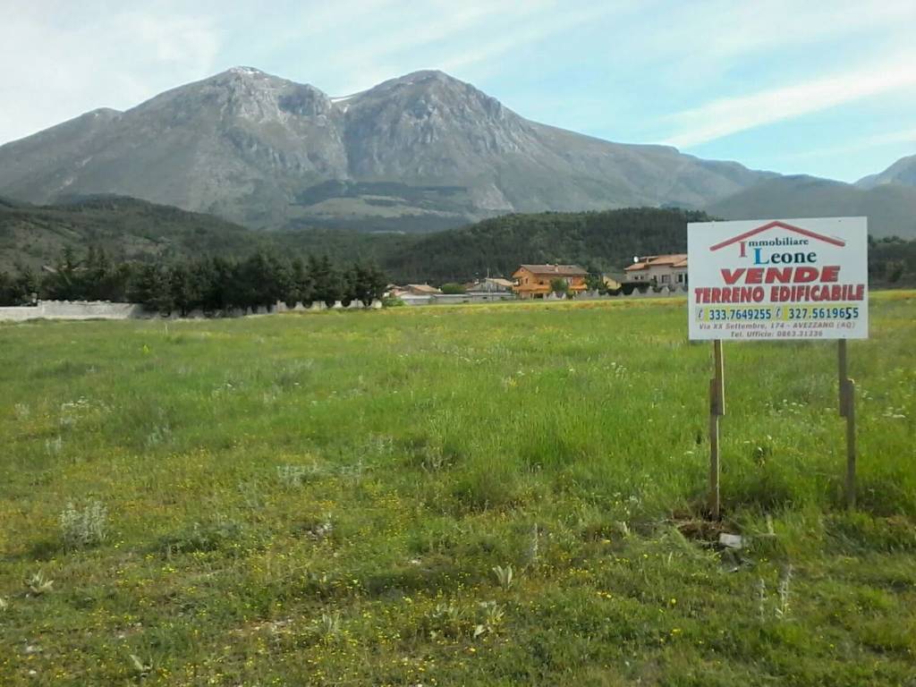 terreno edificabile in vendita a Magliano de' Marsi