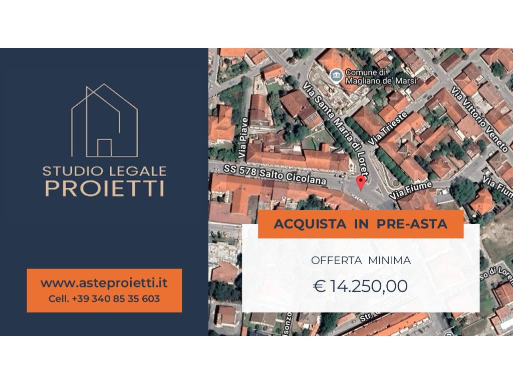 appartamento in vendita a Magliano de' Marsi