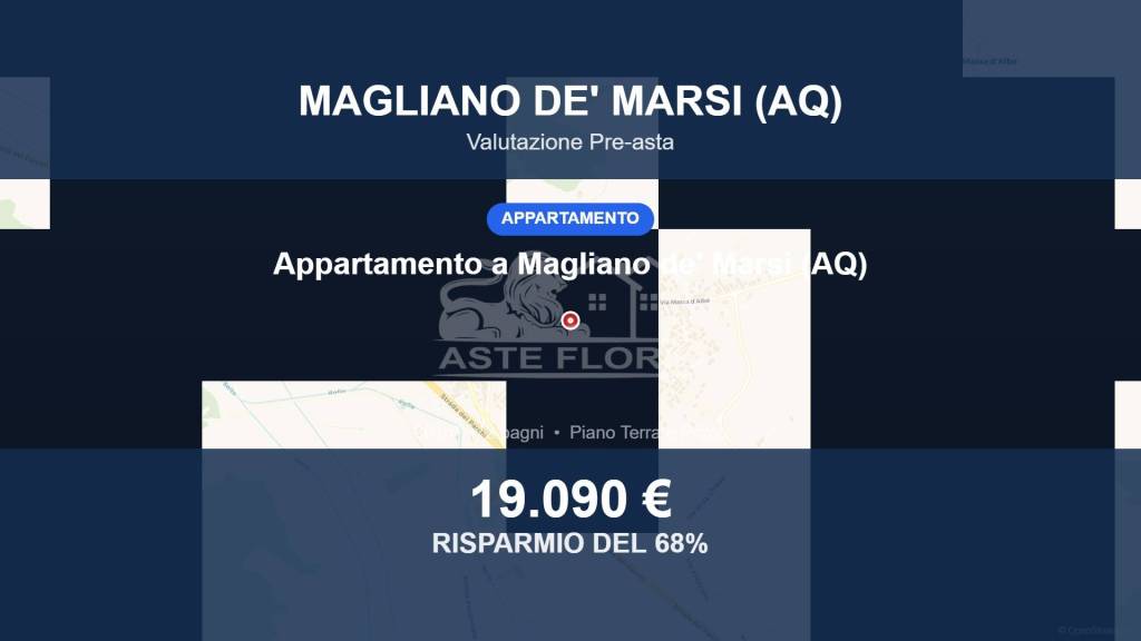 appartamento in vendita a Magliano de' Marsi