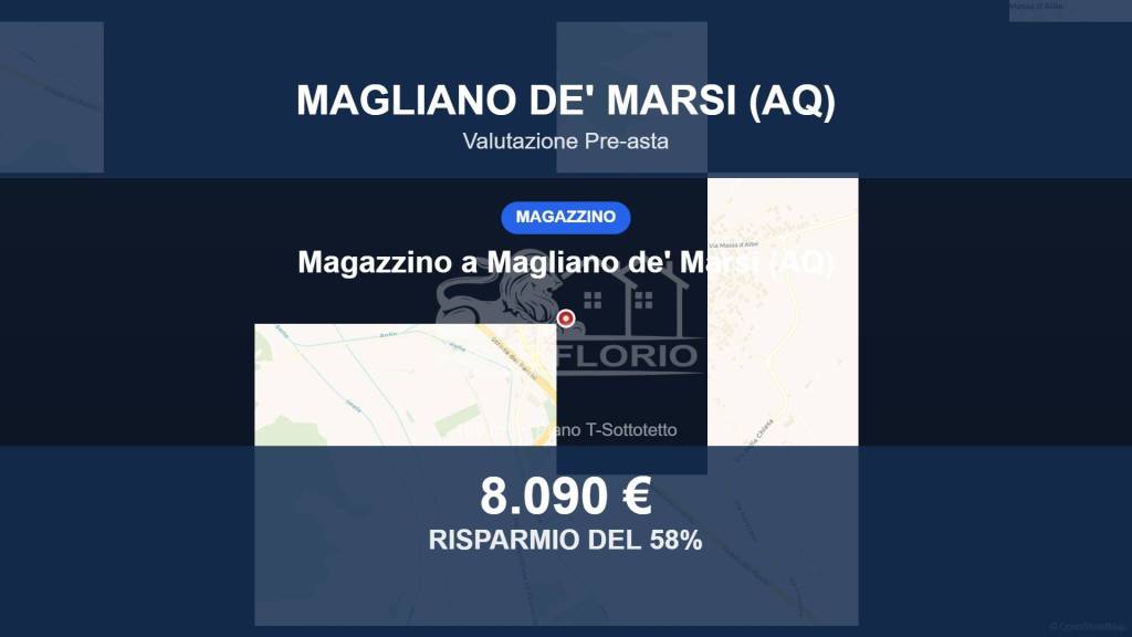 locale commerciale in vendita a Magliano de' Marsi