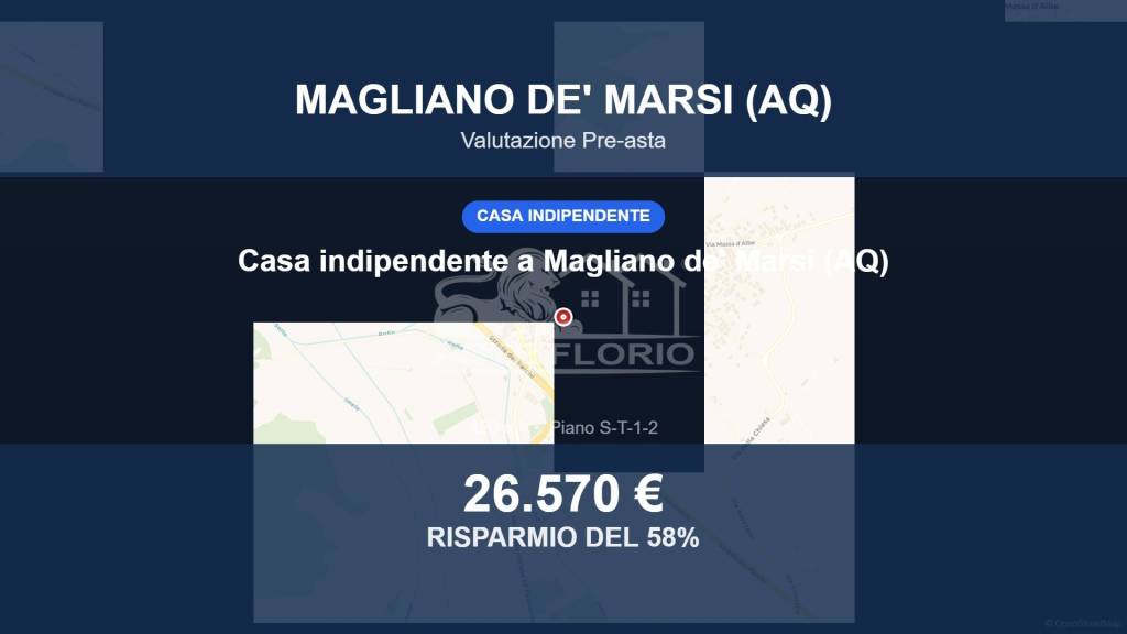 casa indipendente in vendita a Magliano de' Marsi
