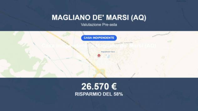 casa indipendente in vendita a Magliano de' Marsi