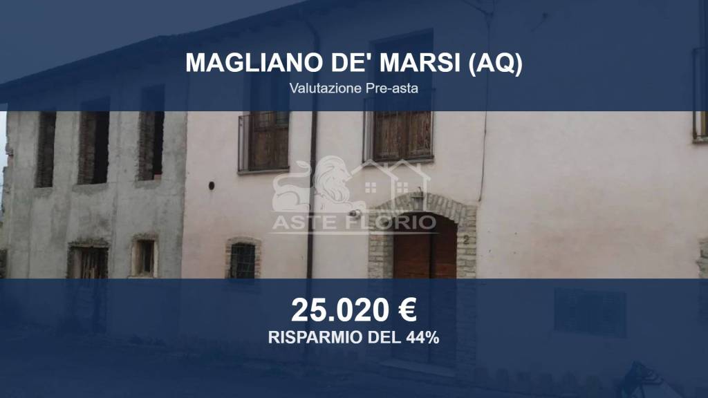 casa indipendente in vendita a Magliano de' Marsi