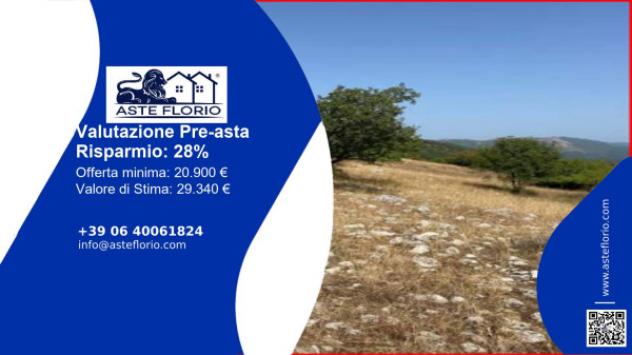 terreno agricolo in vendita ad Oricola