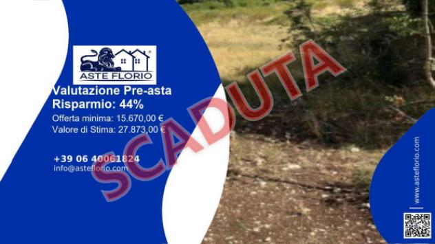 terreno edificabile in vendita ad Oricola