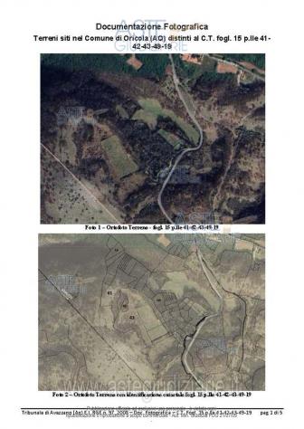 terreno edificabile in vendita ad Oricola