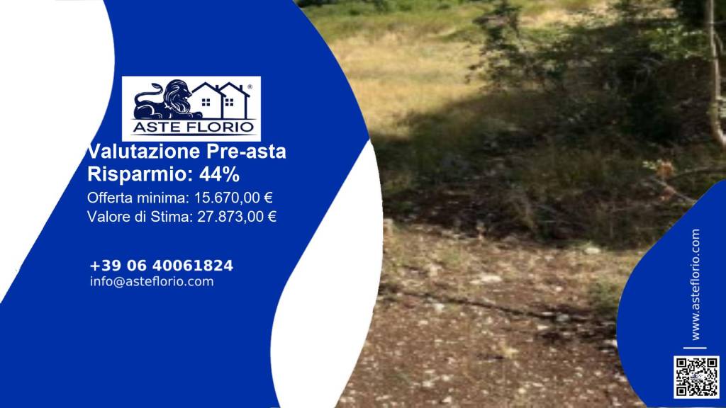 terreno edificabile in vendita ad Oricola