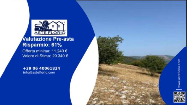 terreno agricolo in vendita ad Oricola