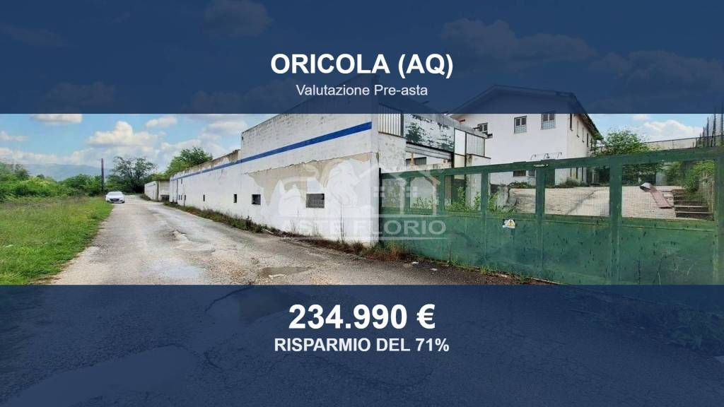 locale commerciale in vendita ad Oricola