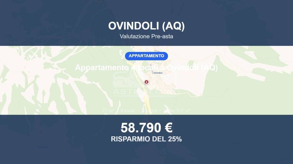 appartamento in vendita ad Ovindoli