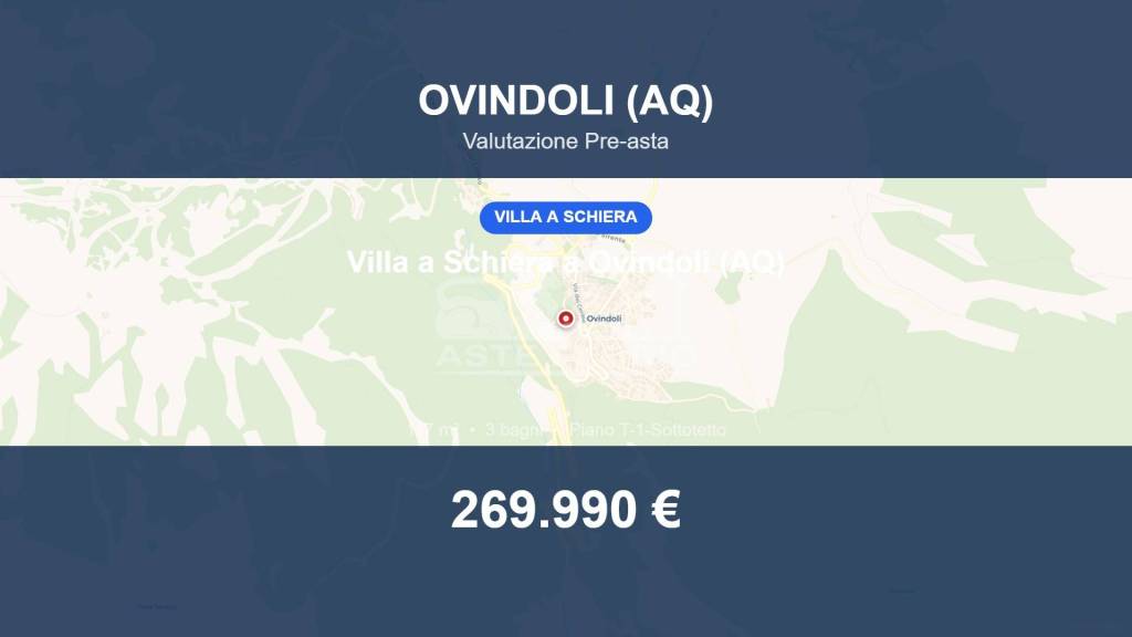 casa indipendente in vendita ad Ovindoli