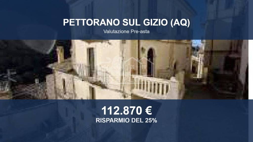 appartamento in vendita a Pettorano sul Gizio