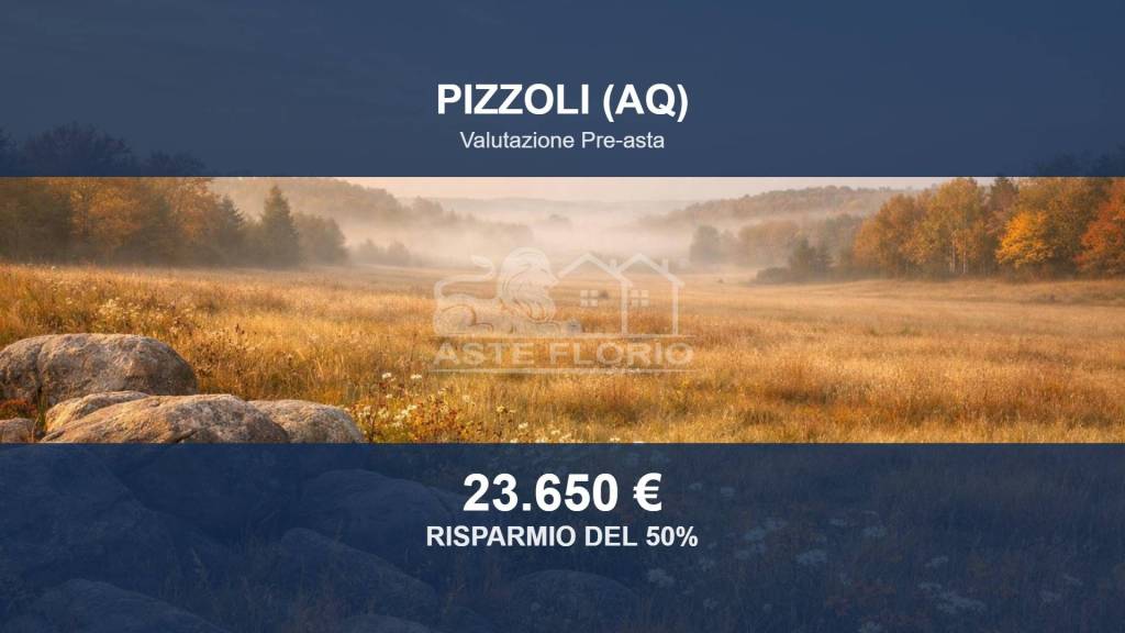 terreno edificabile in vendita a Pizzoli