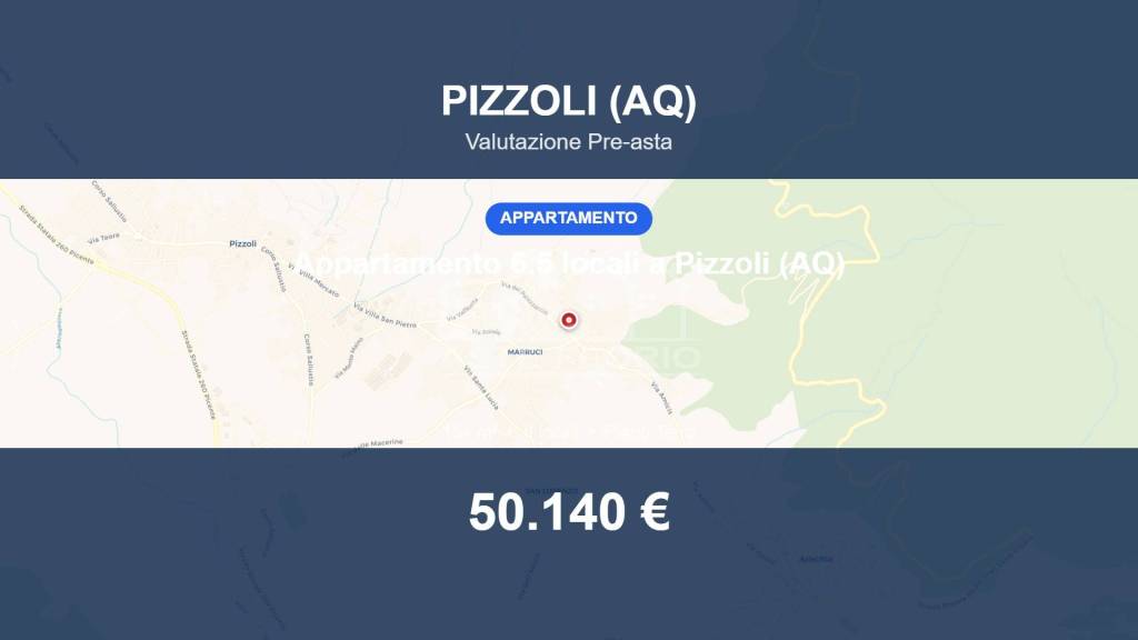 appartamento in vendita a Pizzoli