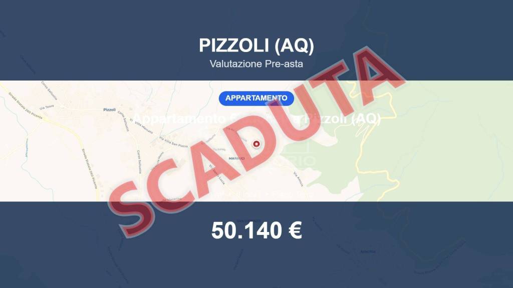 appartamento in vendita a Pizzoli in zona Cavallari