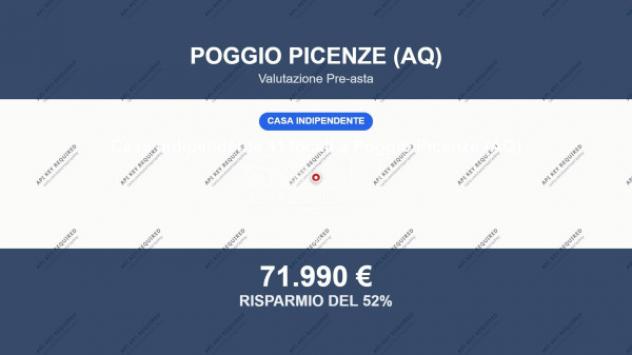 casa indipendente in vendita a Poggio Picenze