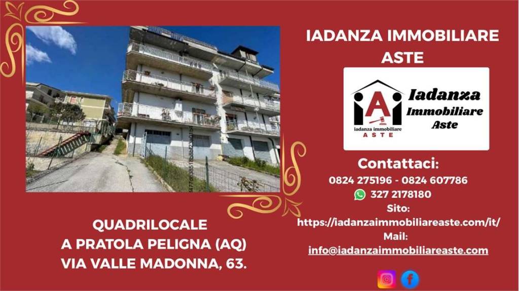 appartamento in vendita a Pratola Peligna