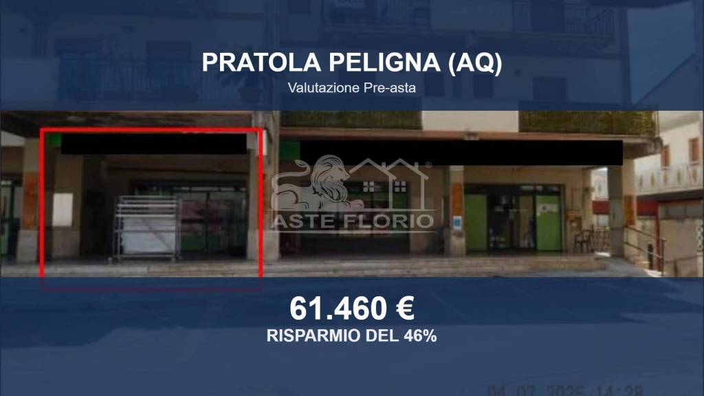 locale commerciale in vendita a Pratola Peligna