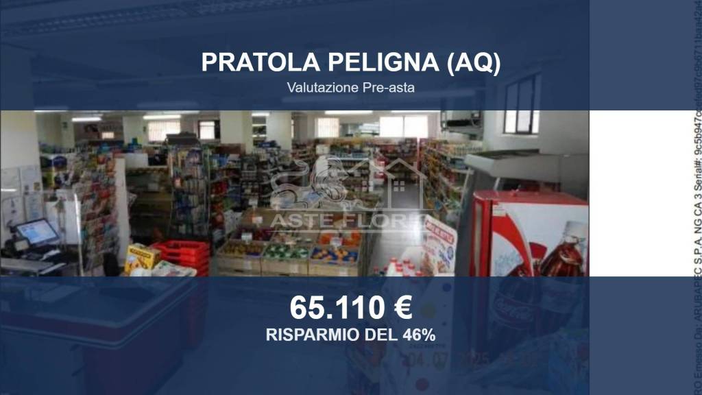 locale commerciale in vendita a Pratola Peligna