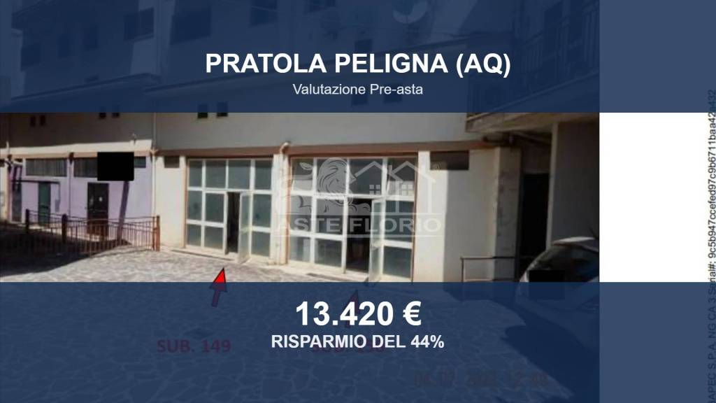 locale commerciale in vendita a Pratola Peligna